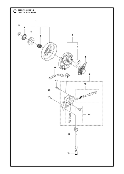 Husqvarna 503975102 onderdelentekening - positie 7