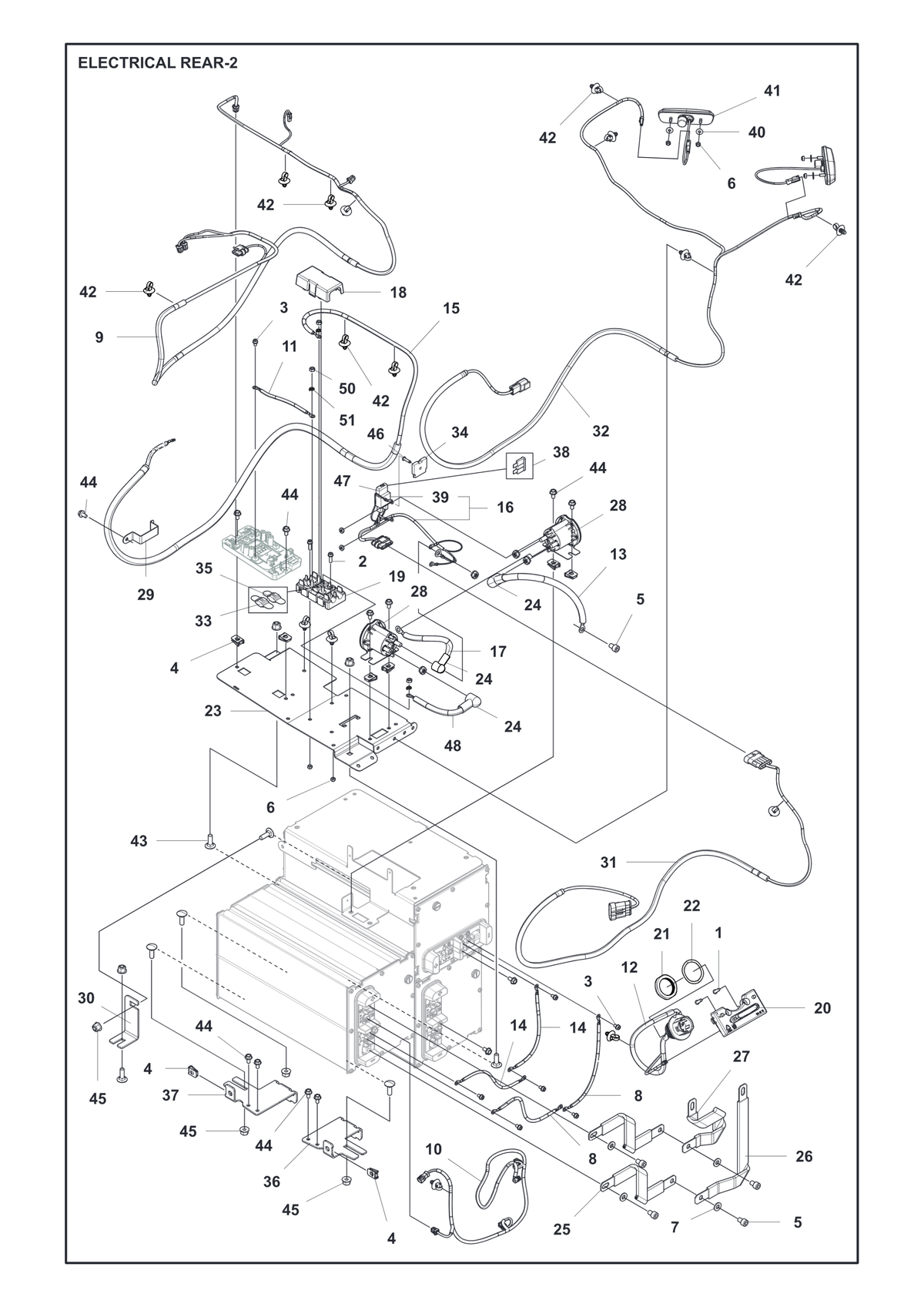 Husqvarna 548384801 onderdelentekening - positie 30