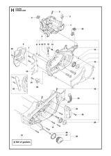 Husqvarna 575380219 onderdelentekening - positie 5