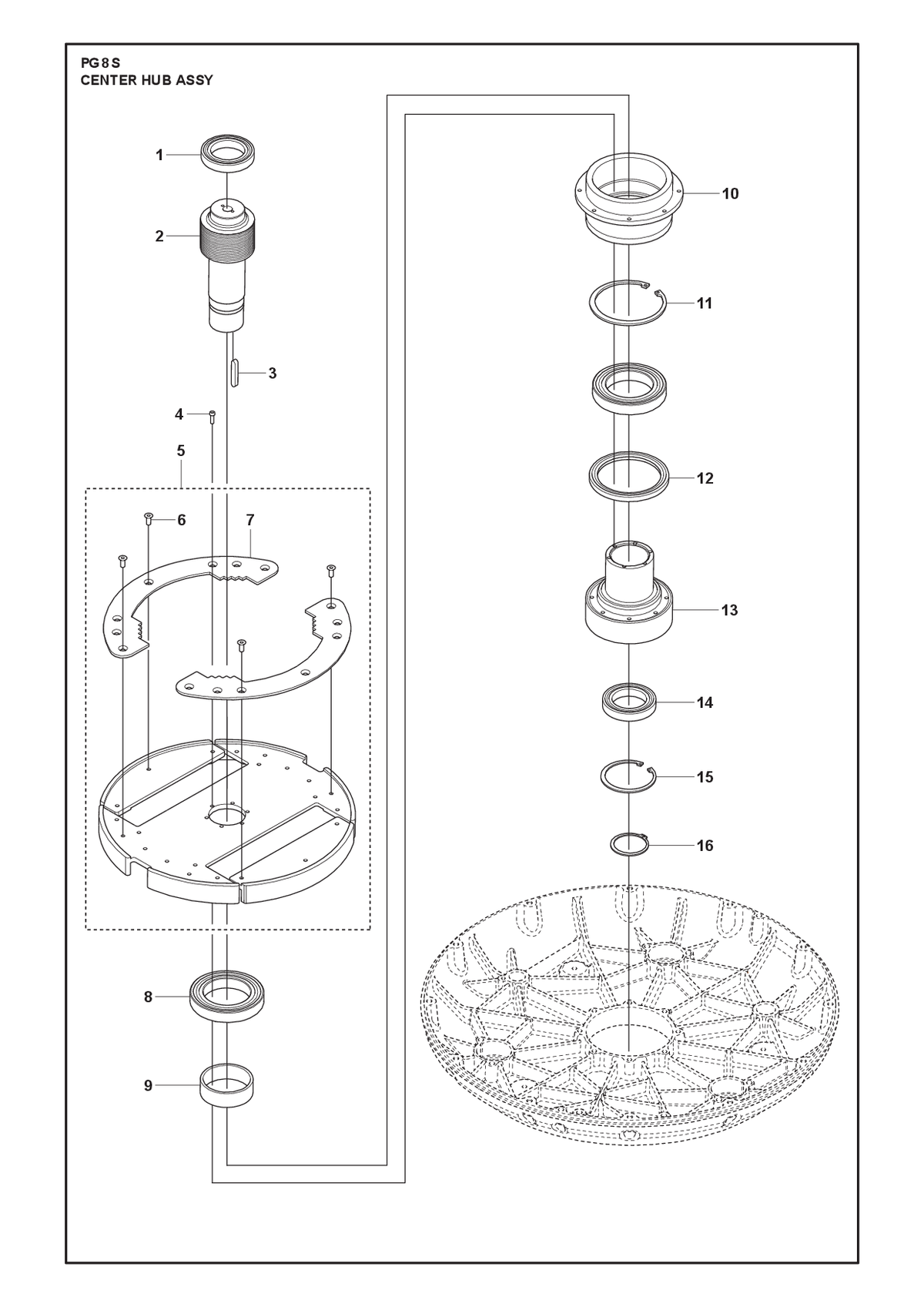 Husqvarna 595709501 onderdelentekening - positie 7