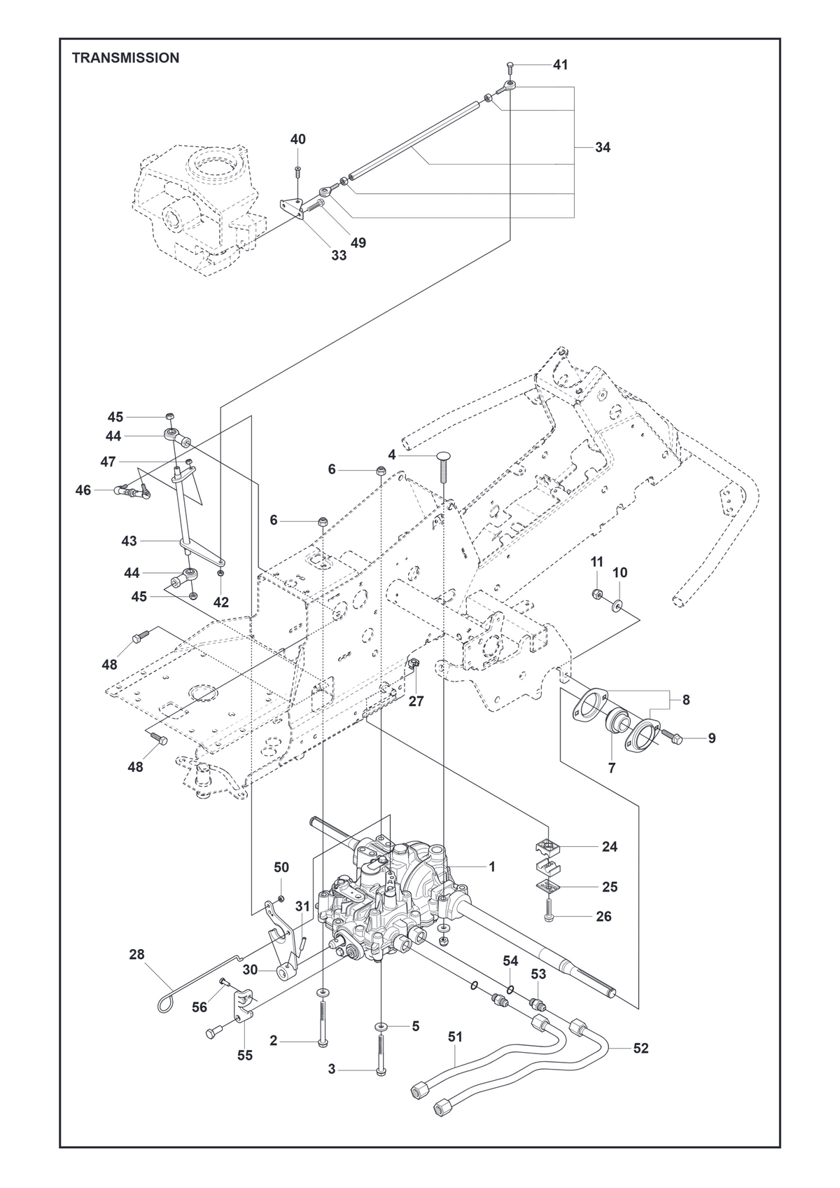 Husqvarna 725249171 onderdelentekening - positie 48