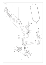 Husqvarna 503207450 onderdelentekening - positie 12
