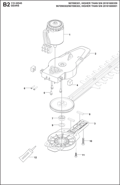 Husqvarna 586903002 onderdelentekening - positie 6