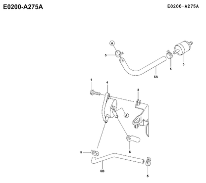 Husqvarna 535414377 onderdelentekening - positie 4