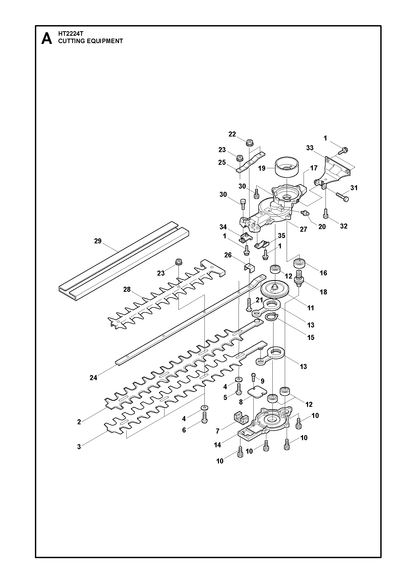 Husqvarna 576206301 onderdelentekening - positie 10