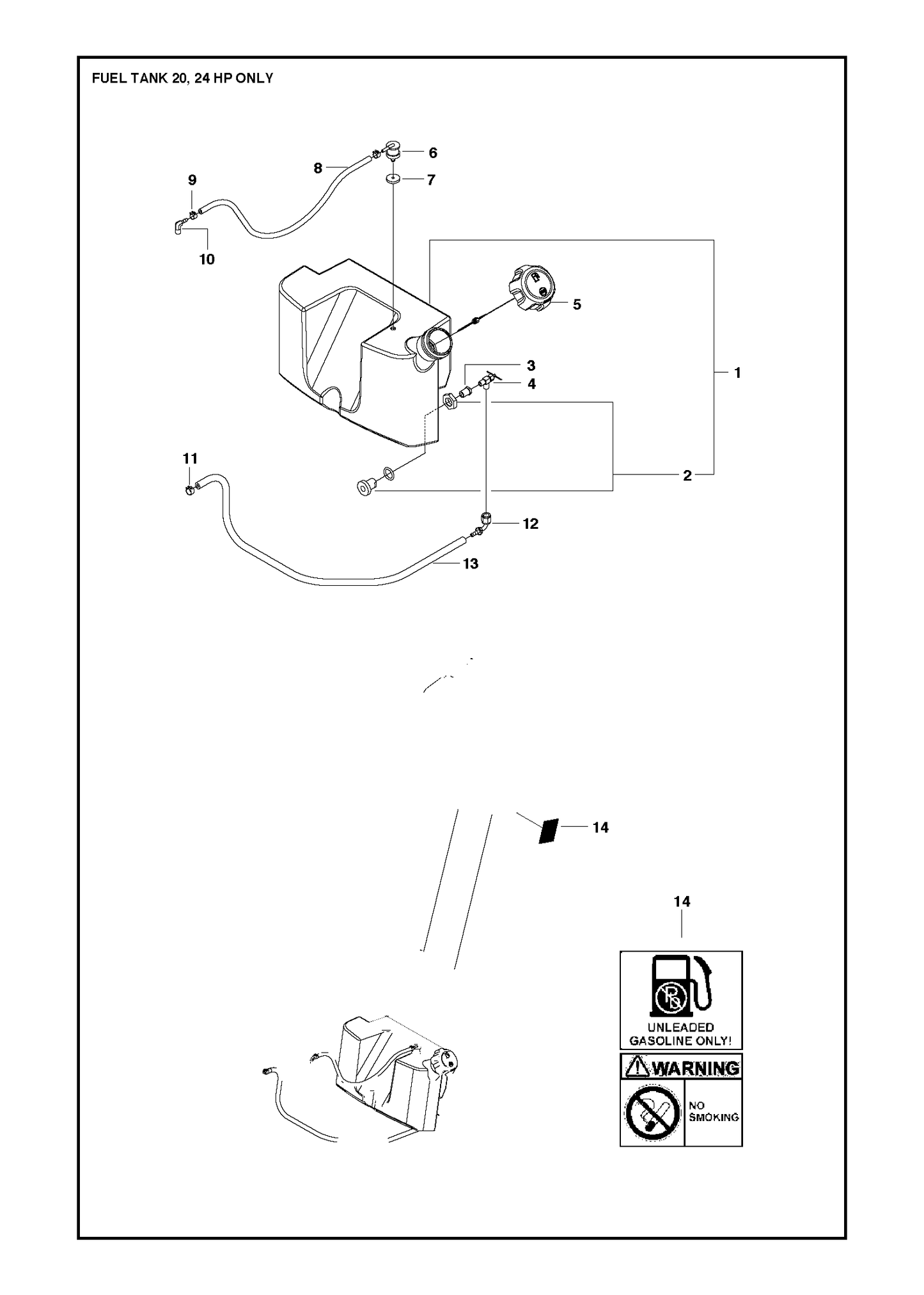 Husqvarna 506956901 onderdelentekening - positie 12