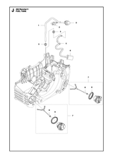 Husqvarna 537042405 onderdelentekening - positie 1
