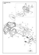 Husqvarna 506333201 onderdelentekening - positie 6