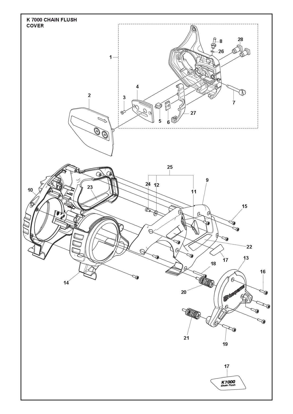 Husqvarna 506333201 onderdelentekening - positie 6