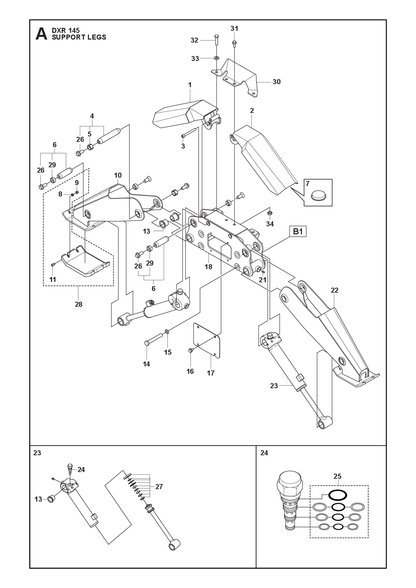 Husqvarna 586119801 onderdelentekening - positie 6
