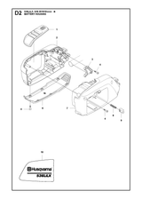 Husqvarna 579006204 onderdelentekening - positie 10