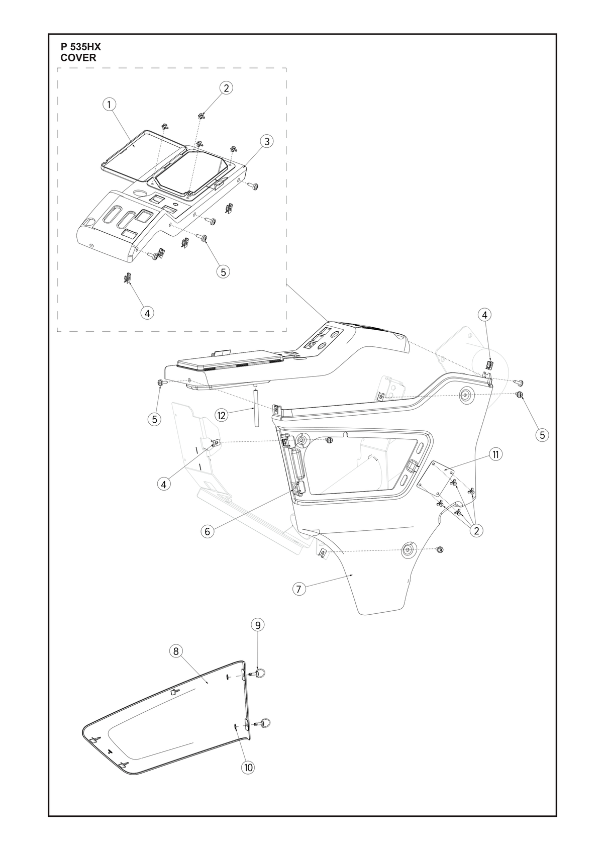 Husqvarna 597268401 onderdelentekening - positie 7