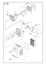 Husqvarna 504116501 onderdelentekening - positie 5