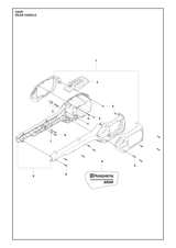 Husqvarna 548191901 onderdelentekening - positie 8