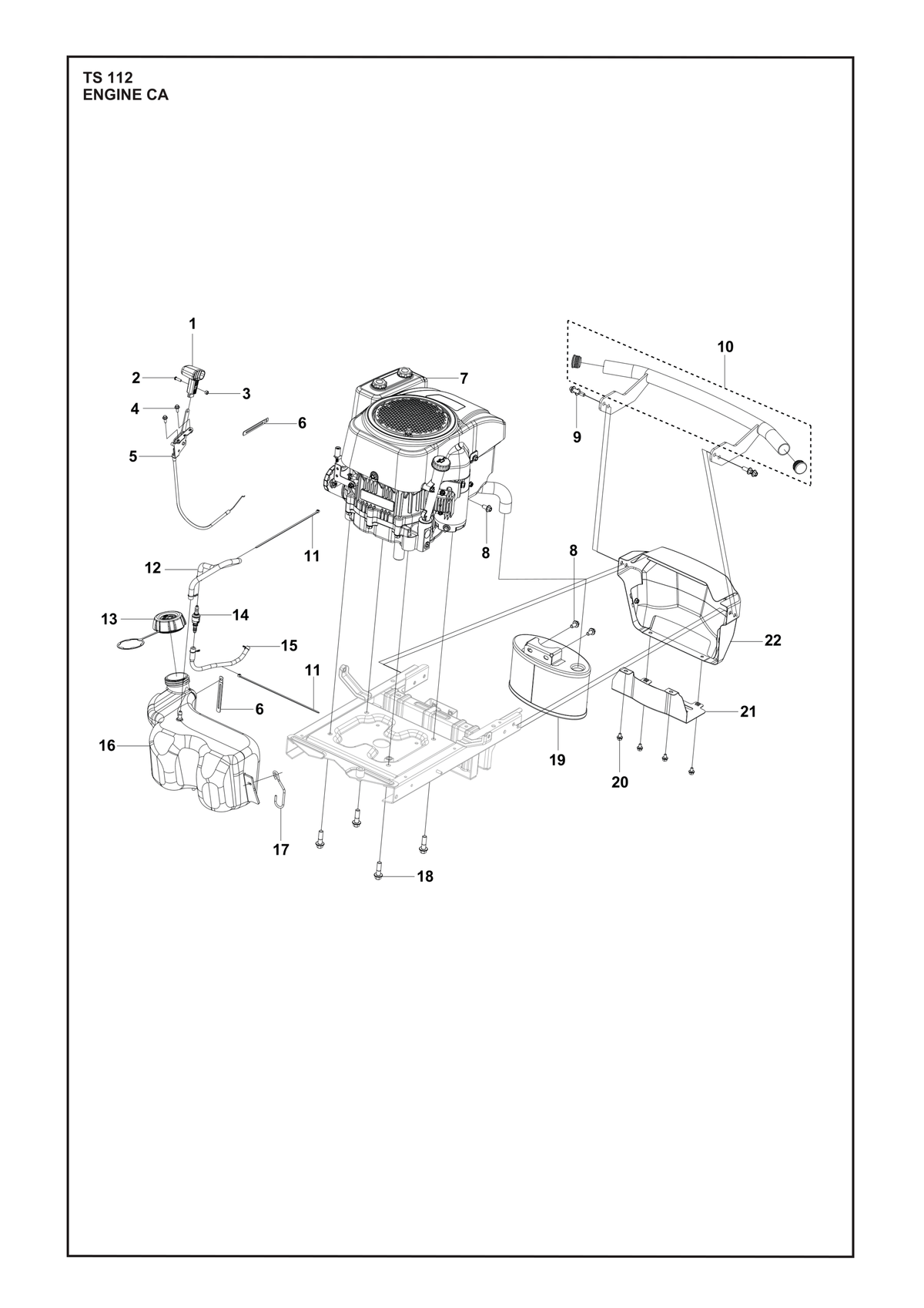 Husqvarna 547403330 onderdelentekening - positie 2