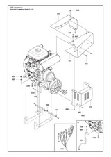 Husqvarna 725246271 onderdelentekening - positie 419