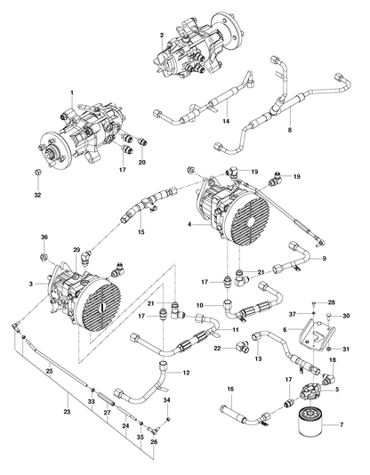 Husqvarna 515999101 onderdelentekening - positie 1