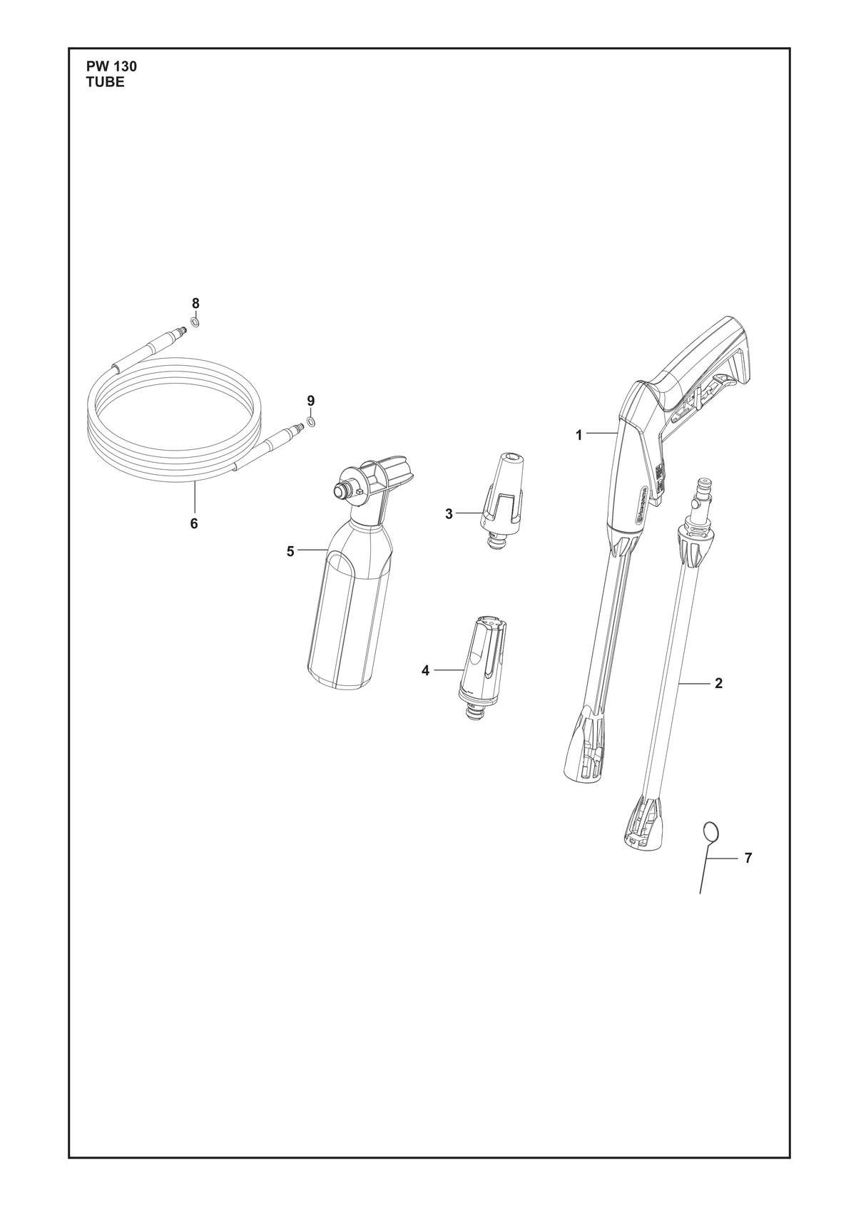 Husqvarna 740420300 onderdelentekening - positie 8