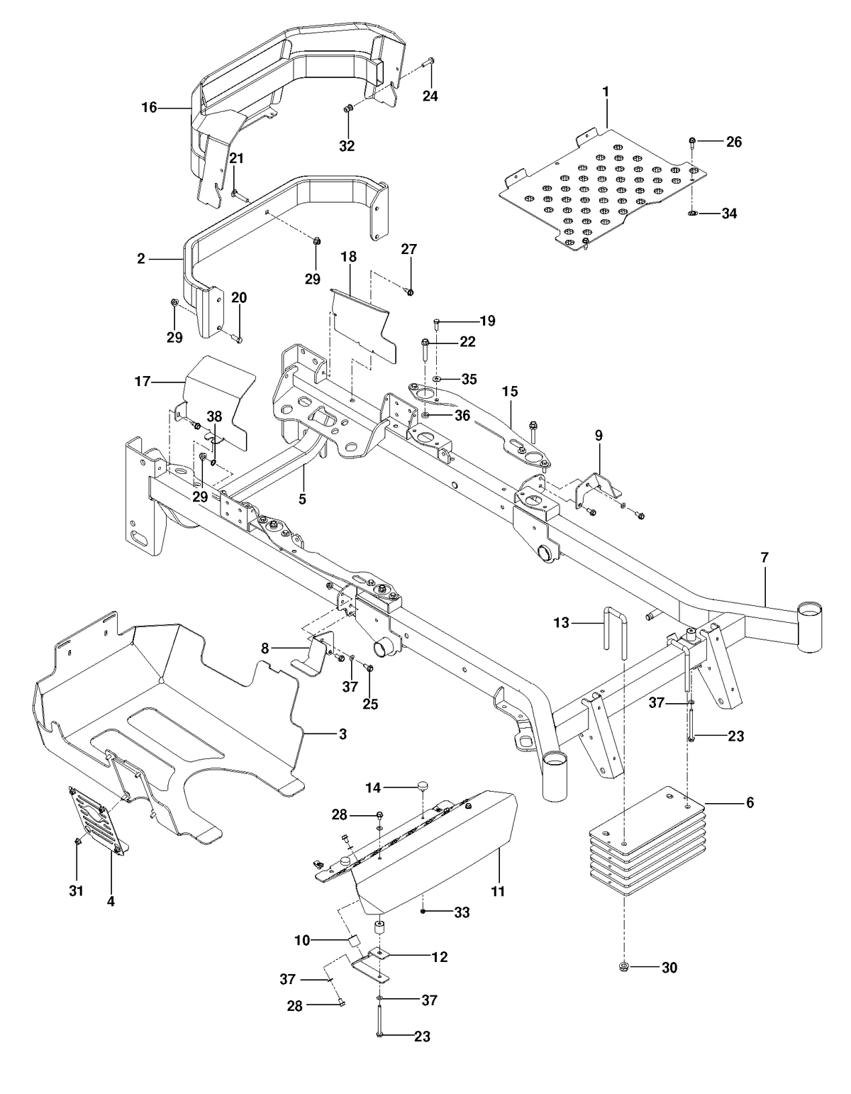 Husqvarna 539990858 onderdelentekening - positie 28