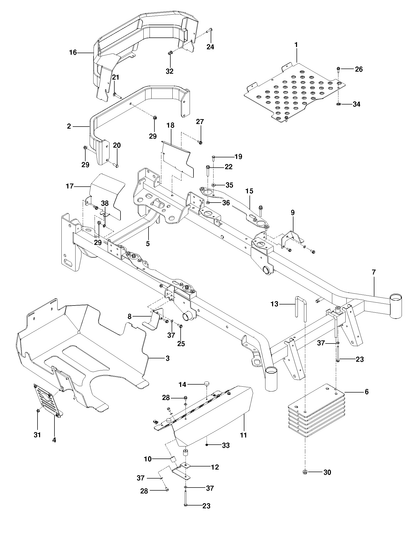 Husqvarna 539990858 onderdelentekening - positie 28