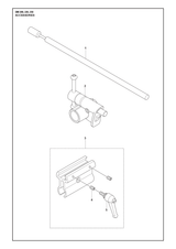 Husqvarna 504098701 onderdelentekening - positie 2