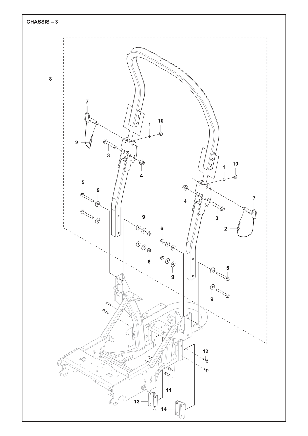 Husqvarna 547418102 onderdelentekening - positie 13