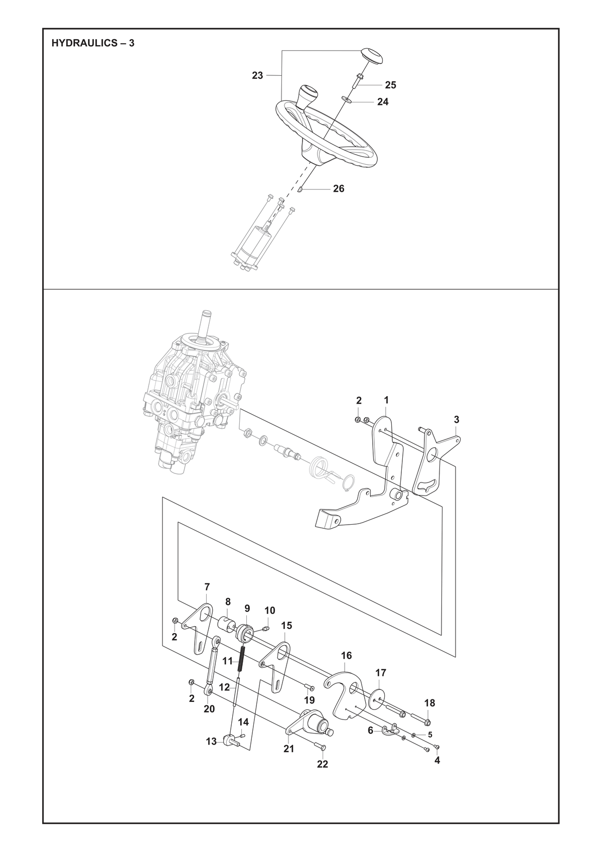 Husqvarna 734113601 onderdelentekening - positie 5