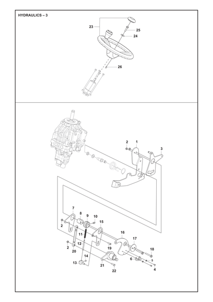 Husqvarna 734113601 onderdelentekening - positie 5