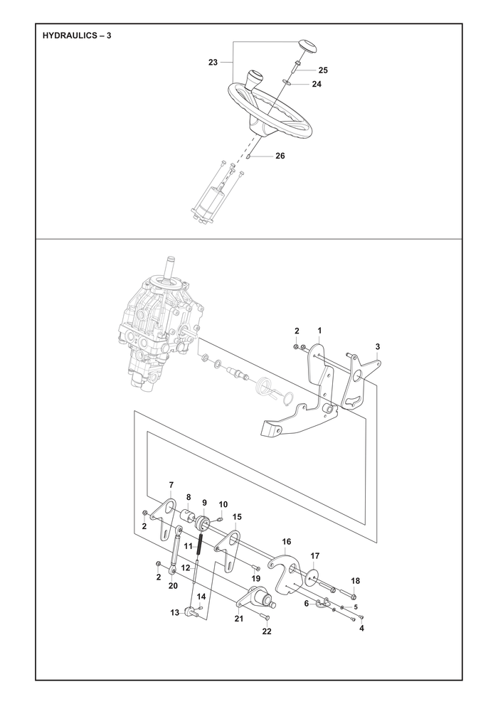 Husqvarna 734113601 onderdelentekening - positie 5