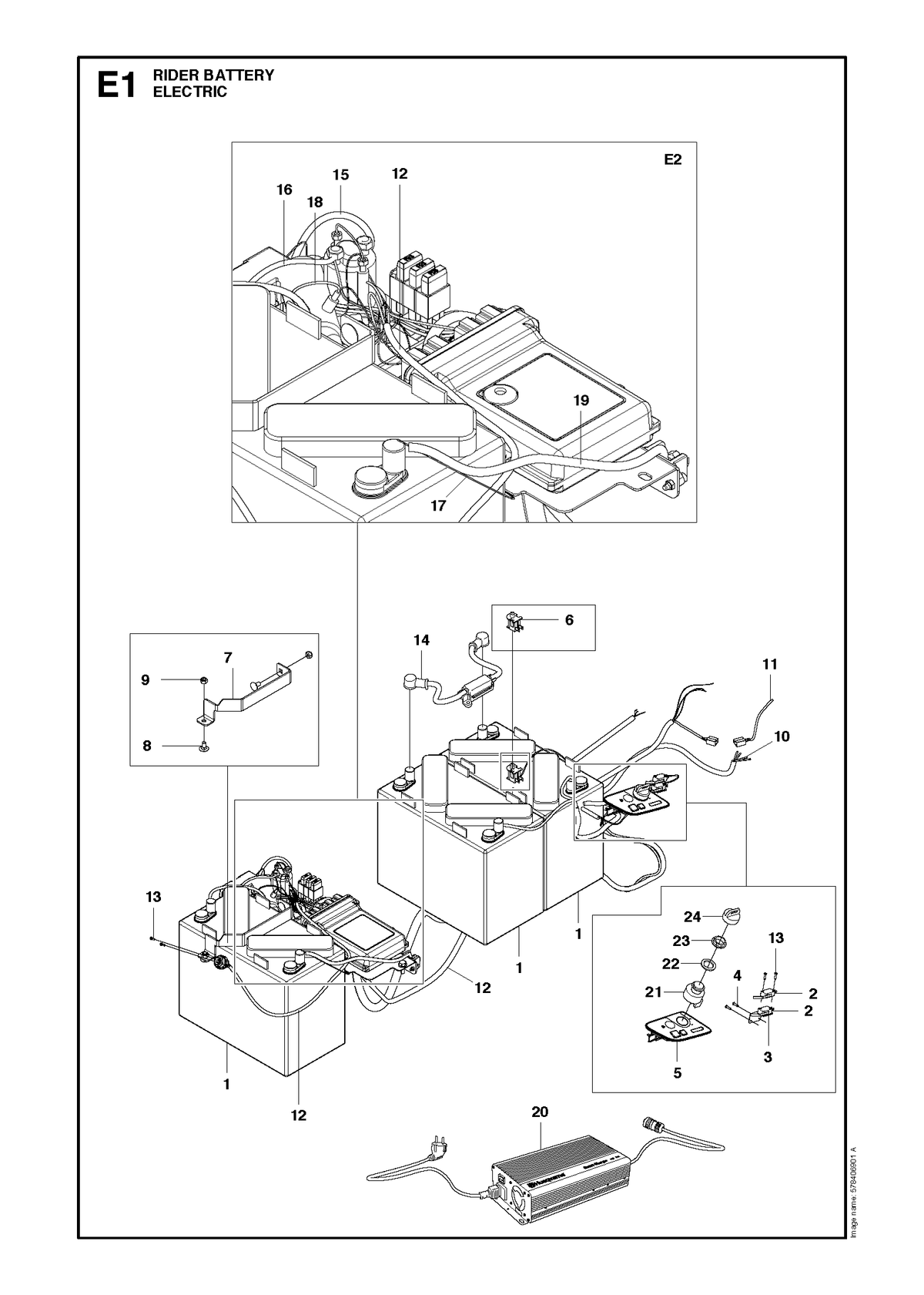 Husqvarna 585536901 onderdelentekening - positie 5