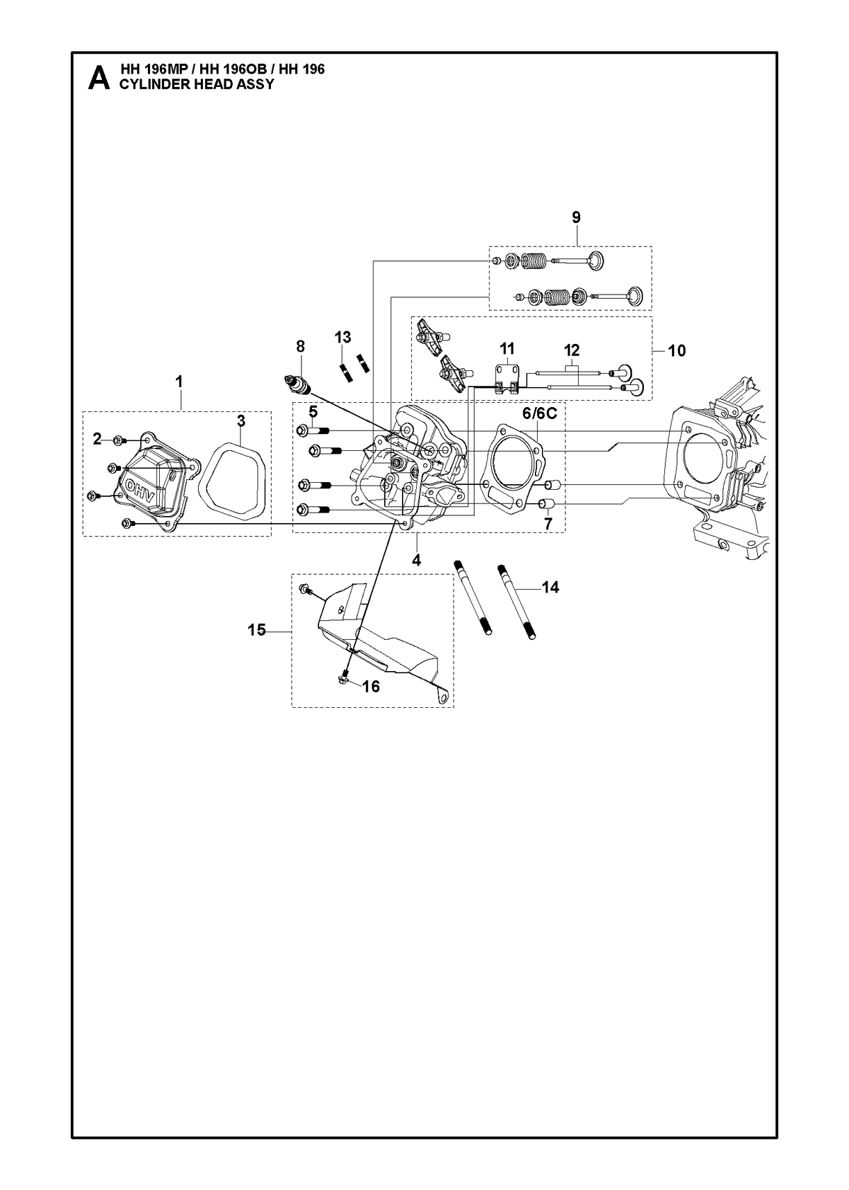 Husqvarna 547069201 onderdelentekening - positie 4