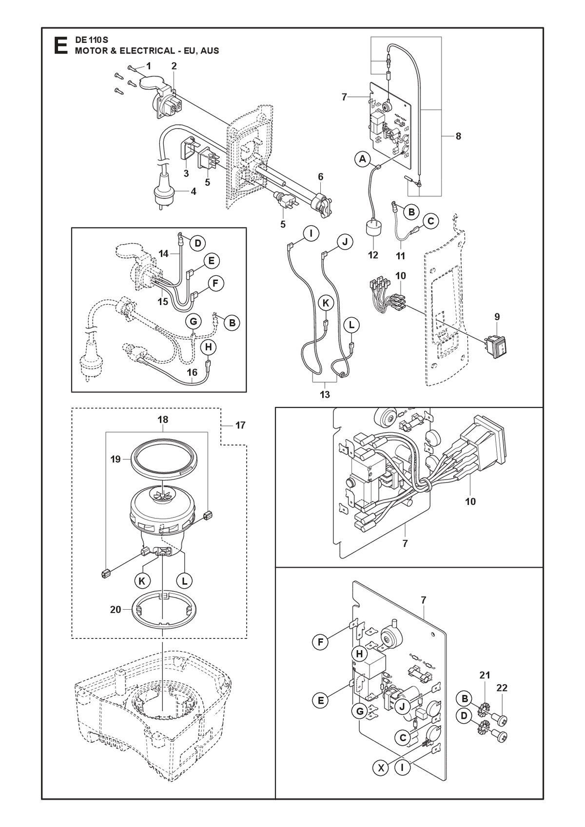 Husqvarna 529686601 onderdelentekening - positie 7
