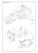 Husqvarna 506916202 onderdelentekening - positie 8