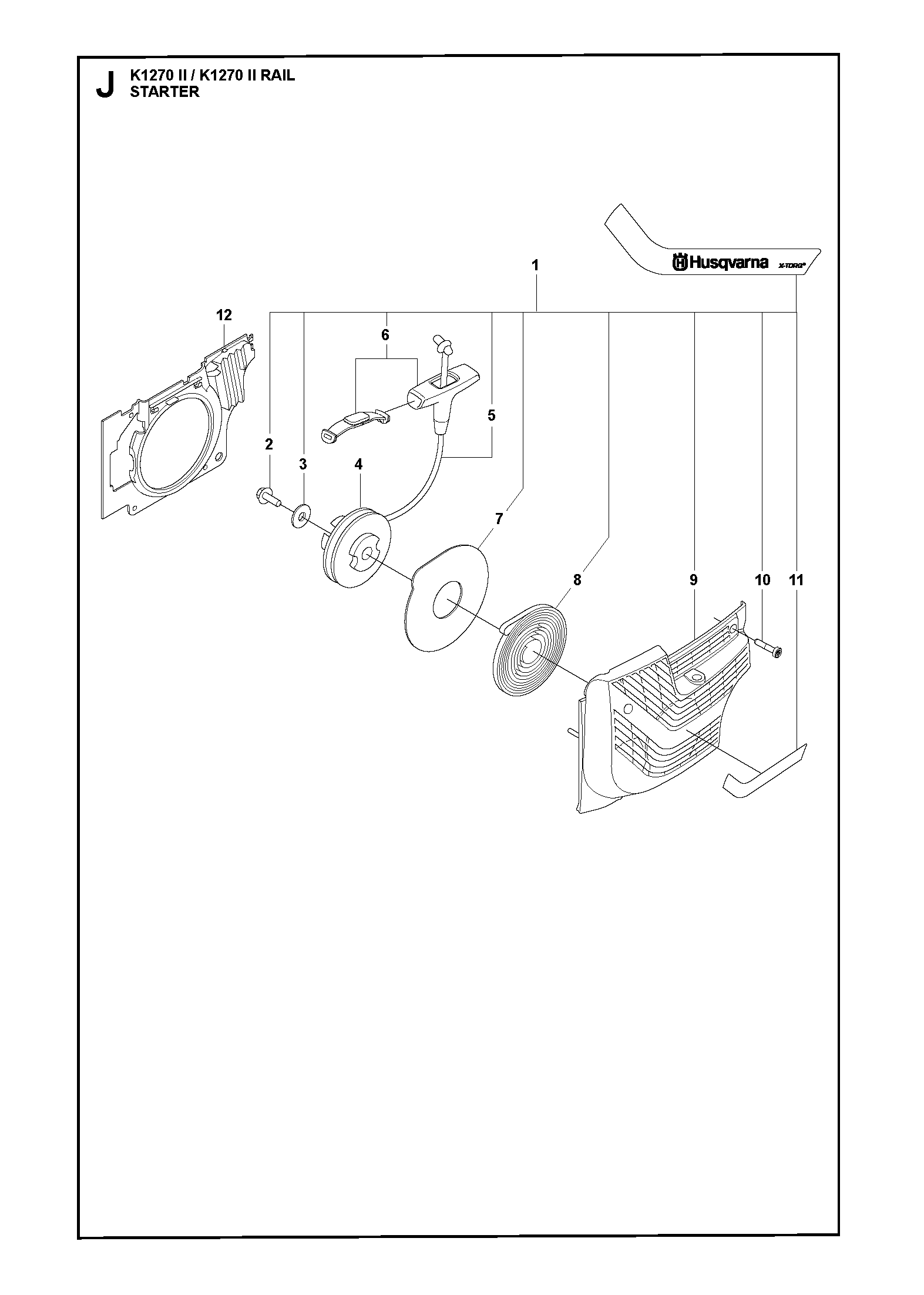 Husqvarna 501896705 onderdelentekening - positie 4