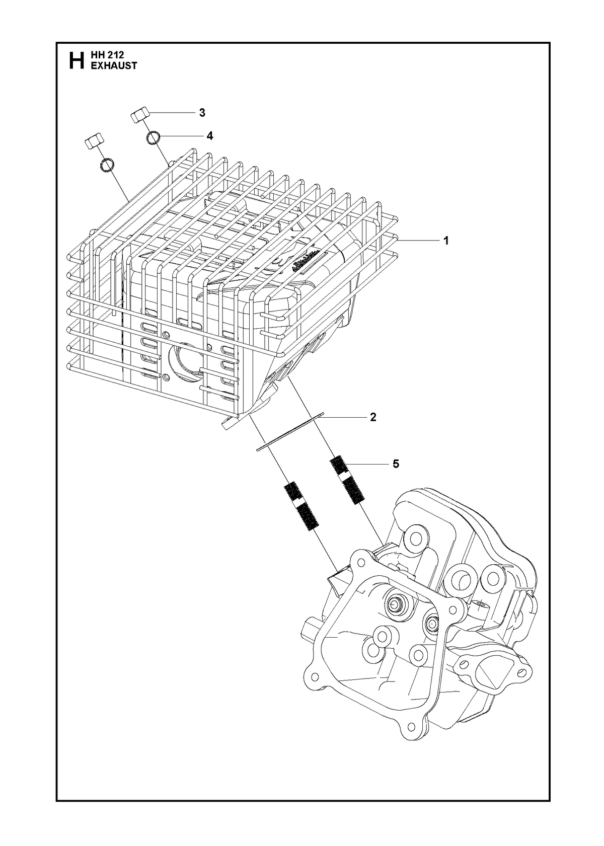 Husqvarna 531147330 onderdelentekening - positie 1