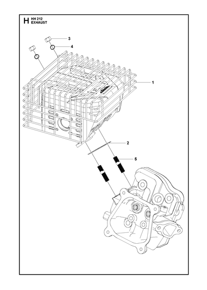 Husqvarna 531147330 onderdelentekening - positie 1