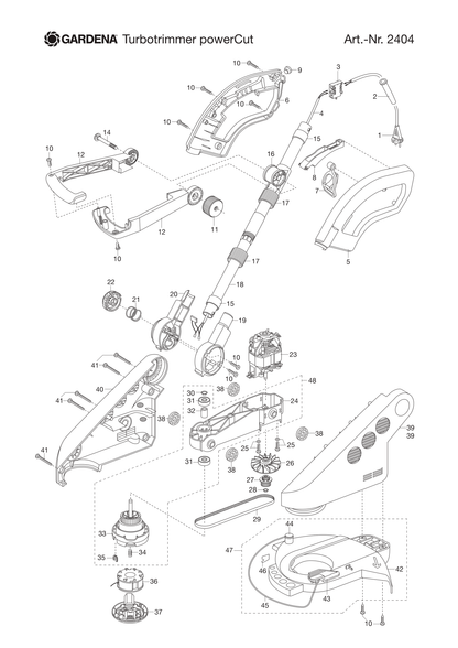 Husqvarna 520437401 onderdelentekening - positie 3