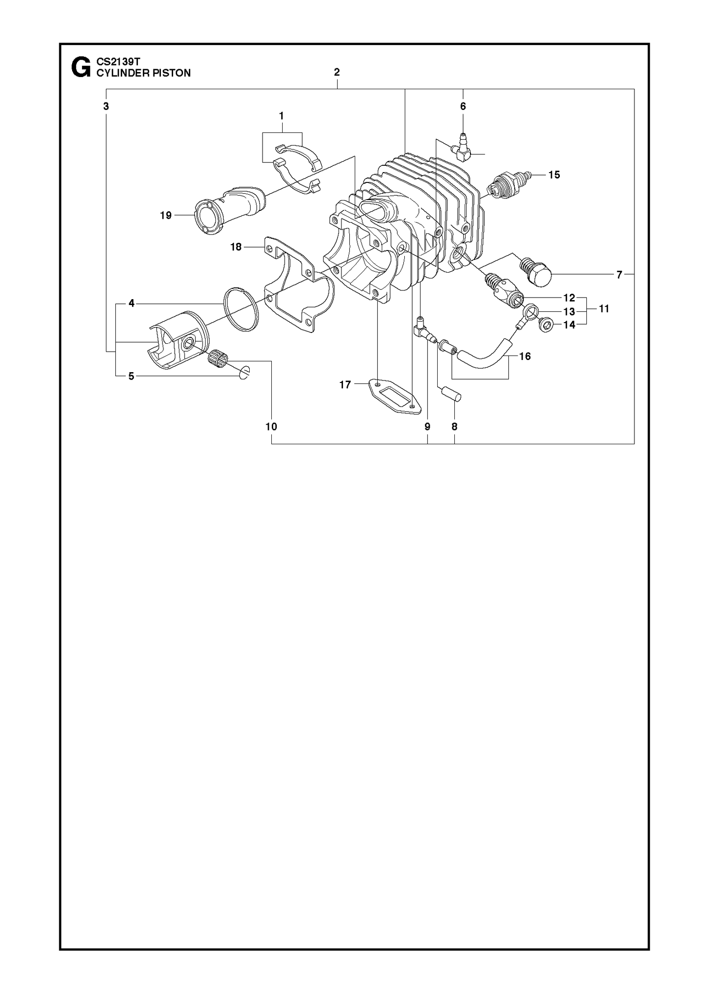 Husqvarna 503289004 onderdelentekening - positie 4