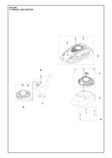 Husqvarna 540107101 onderdelentekening - positie 8