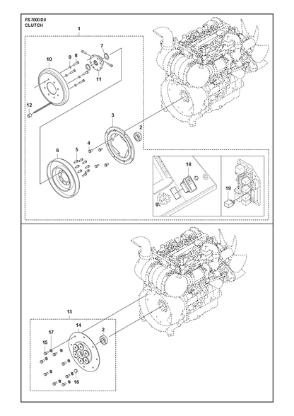 Husqvarna 586708501 onderdelentekening - positie 13
