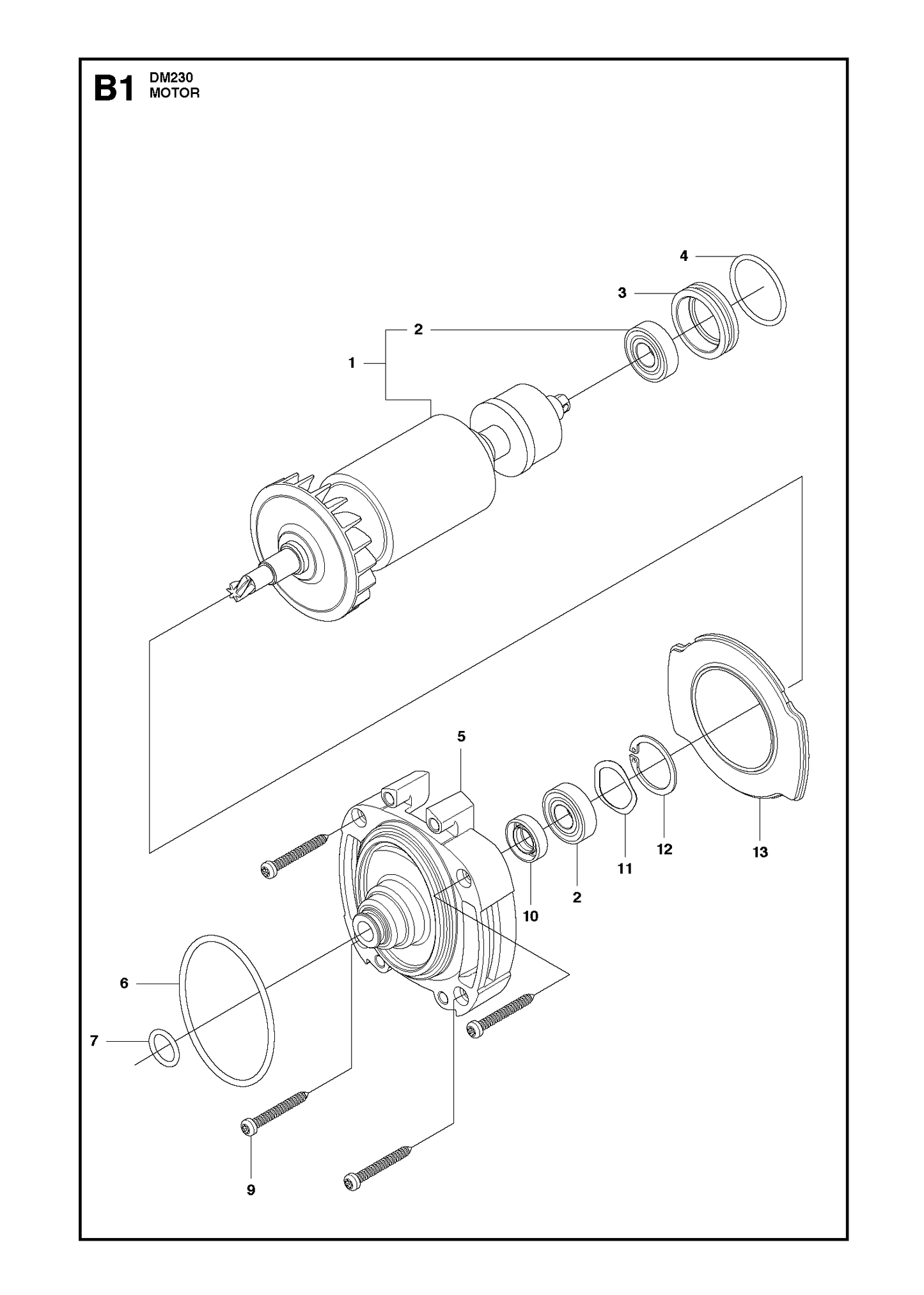 Husqvarna 503263029 onderdelentekening - positie 6