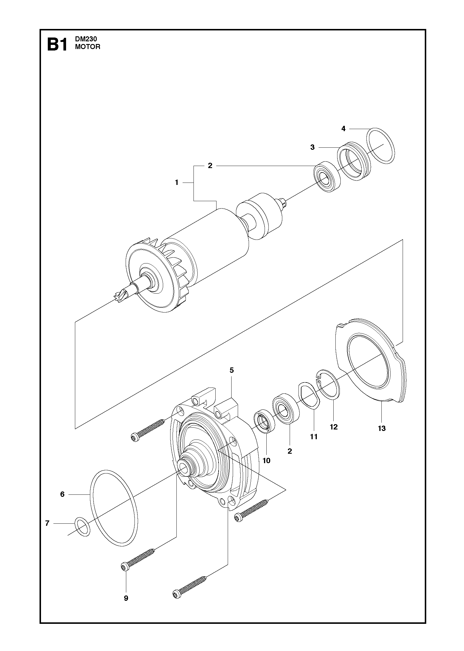 Husqvarna 503263029 onderdelentekening - positie 6