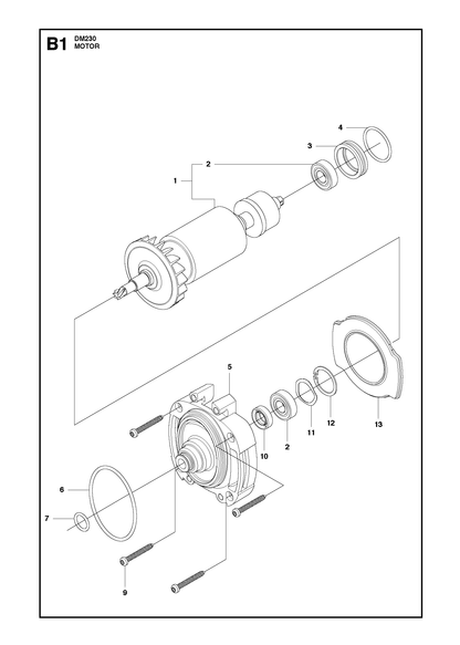 Husqvarna 503263029 onderdelentekening - positie 6