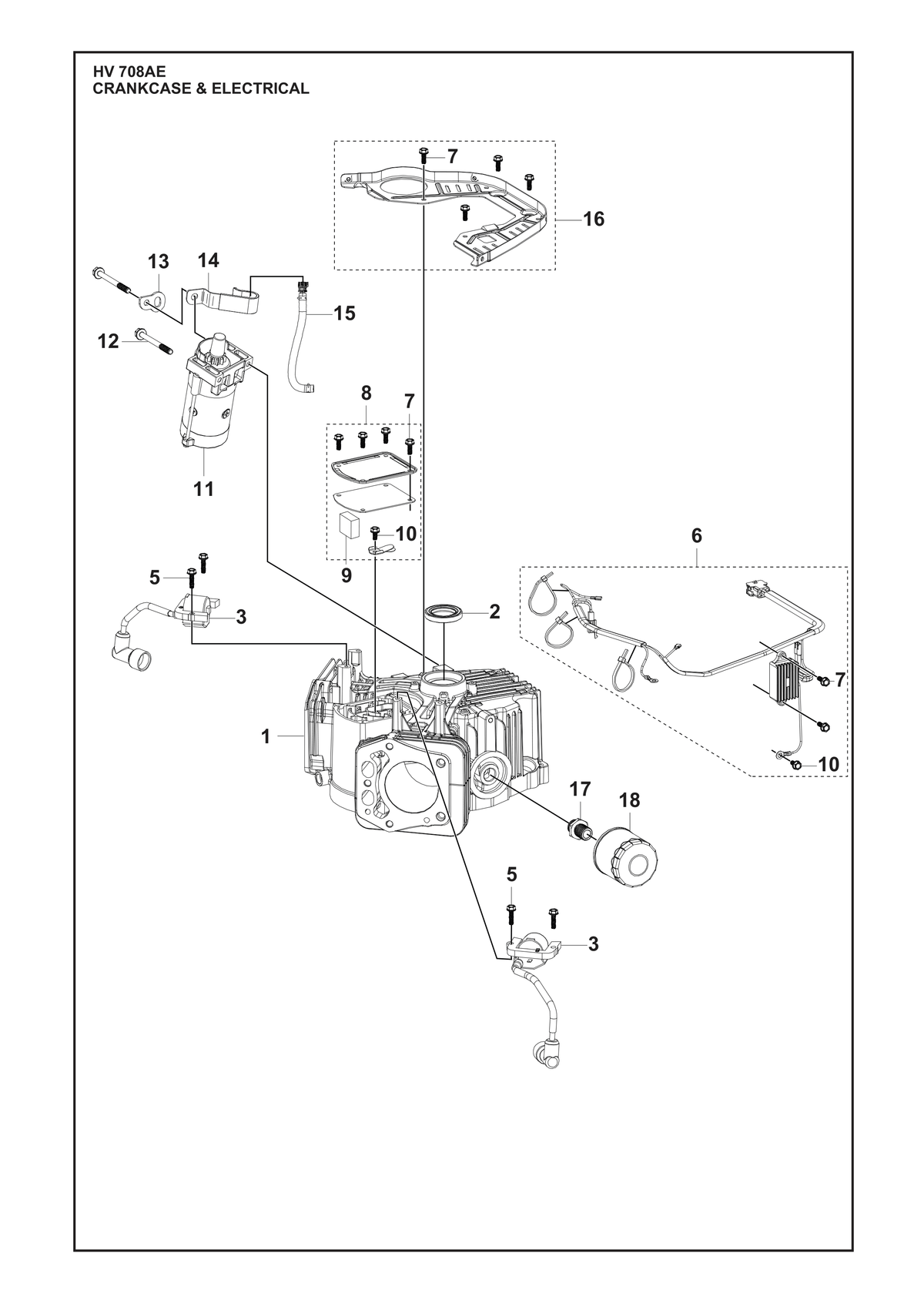 Husqvarna 547494201 onderdelentekening - positie 11