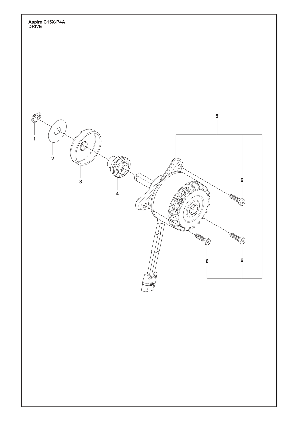 Husqvarna 547534401 onderdelentekening - positie 5