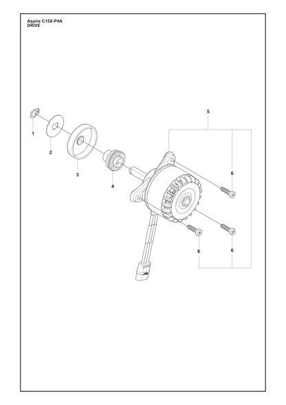 Husqvarna 547534401 onderdelentekening - positie 5
