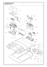 Husqvarna 531422801 onderdelentekening - positie 19