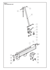 Husqvarna 534513201 onderdelentekening - positie 9