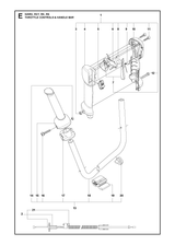 Husqvarna 578248202 onderdelentekening - positie 13