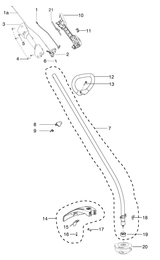 Husqvarna 580446609 onderdelentekening - positie 7